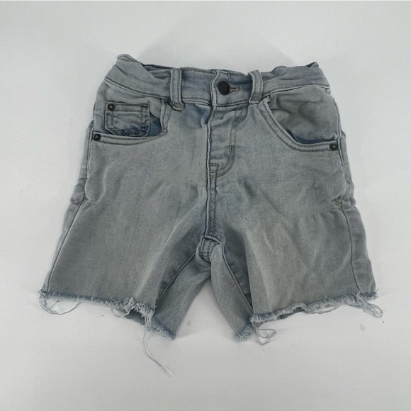 Cat & Jack Adjustable Waist Cut Off Jean Shorts Size 3T Kids - Picture 1 of 6